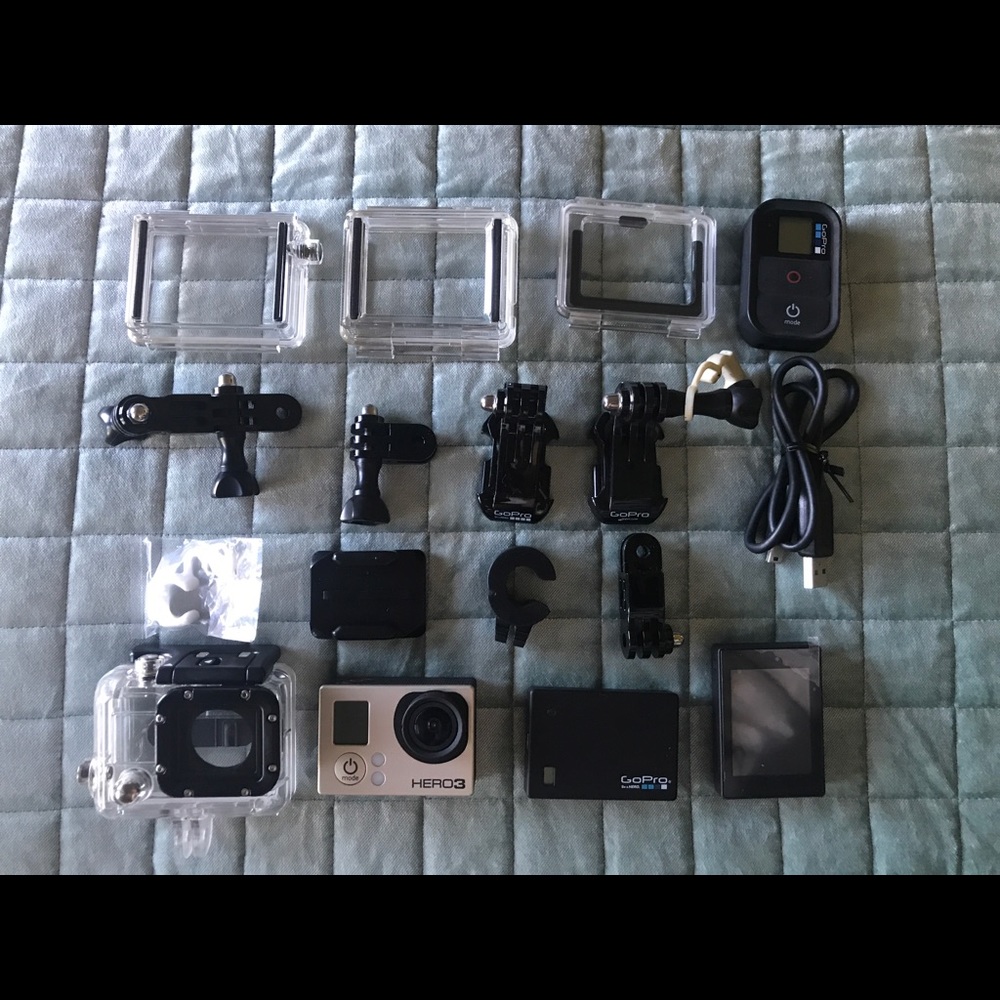 Gopro Hero3 with accesories